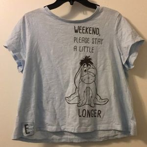 Eeyore Crop Top